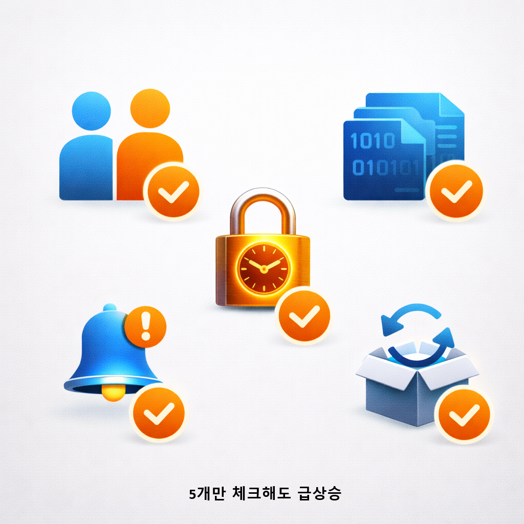 5개만 체크해도 급상승 3