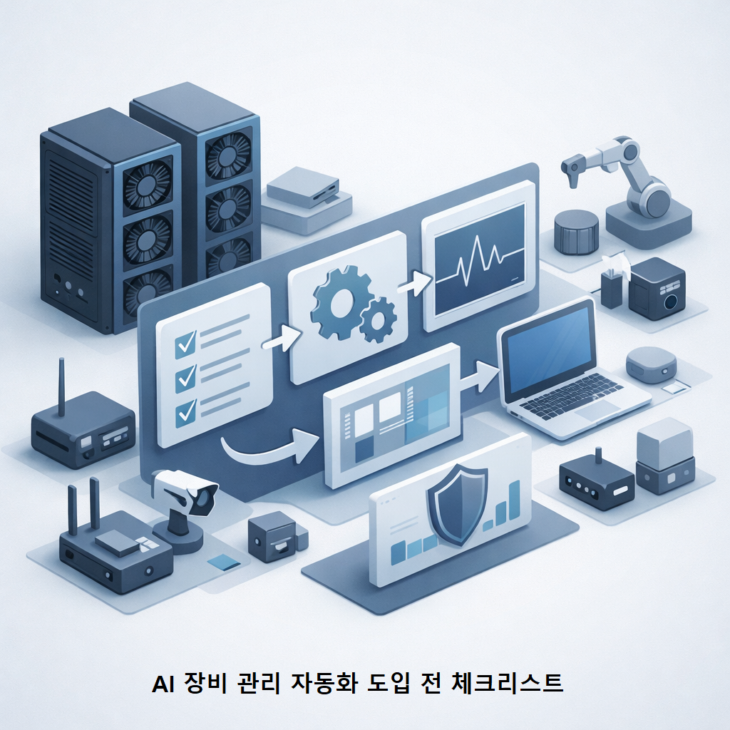 AI 장비 자동화는 ‘도구가 아니라 ‘운영 기준 강제에서 성패가 갈린다