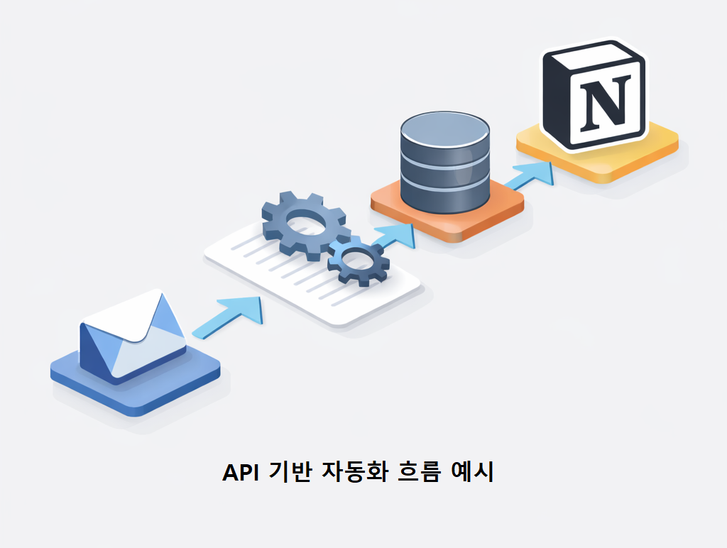 API 기반 자동화 흐름 예시 1