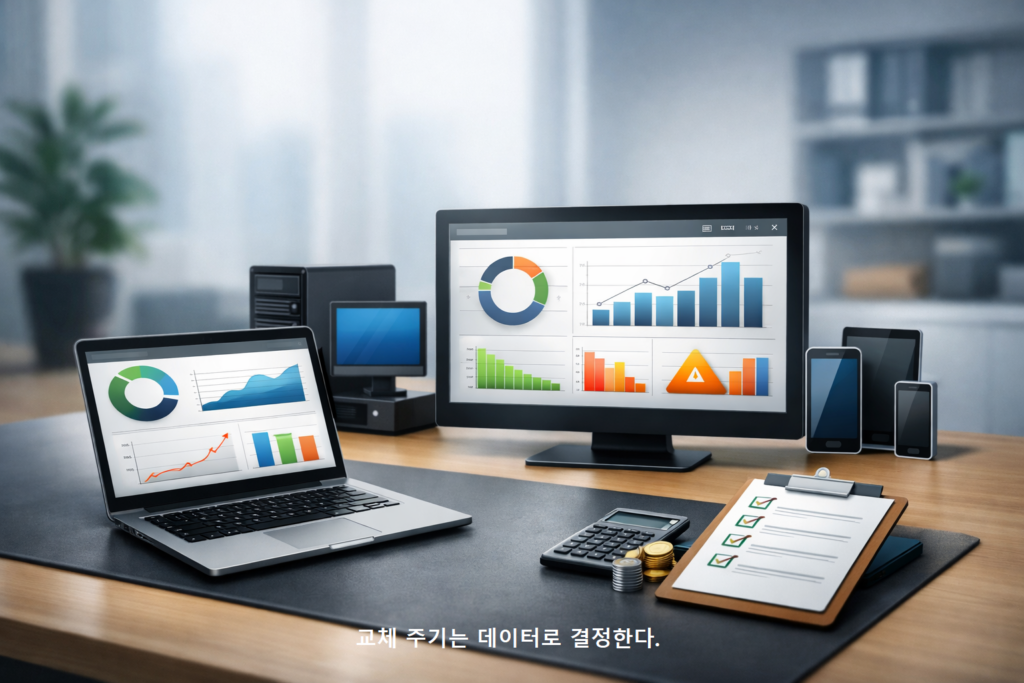 장비교체
