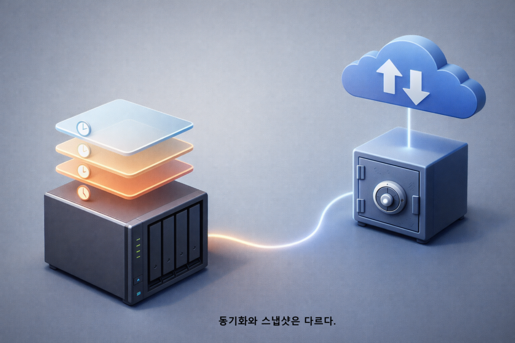 동기화와 스냅샷은 다르다 1