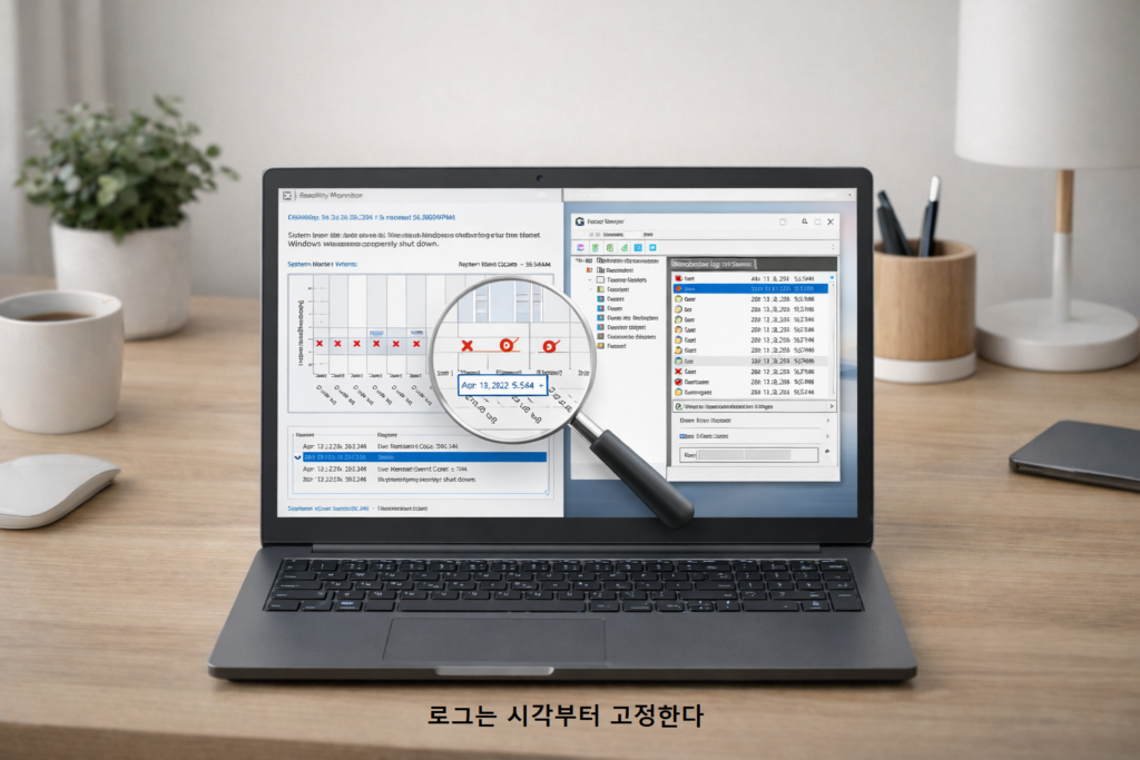 로그는 시각부터 고정한다 1
