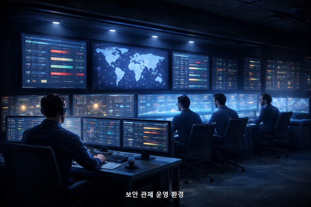 보안 관제 운영 환경 1