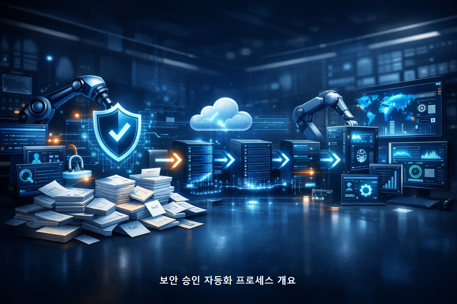 보안 승인 자동화 프로세스 개요 1
