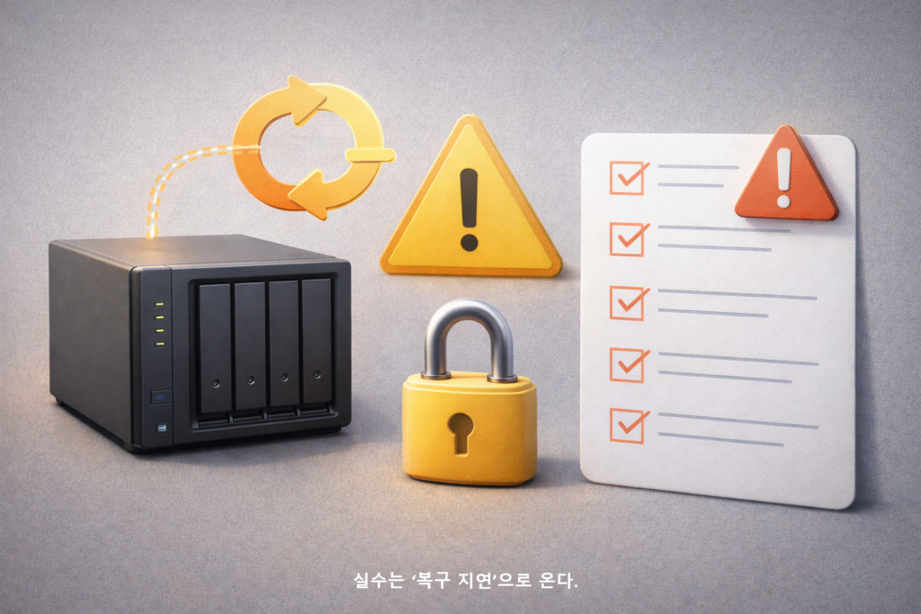 실수는 ‘복구 지연으로 온다 1