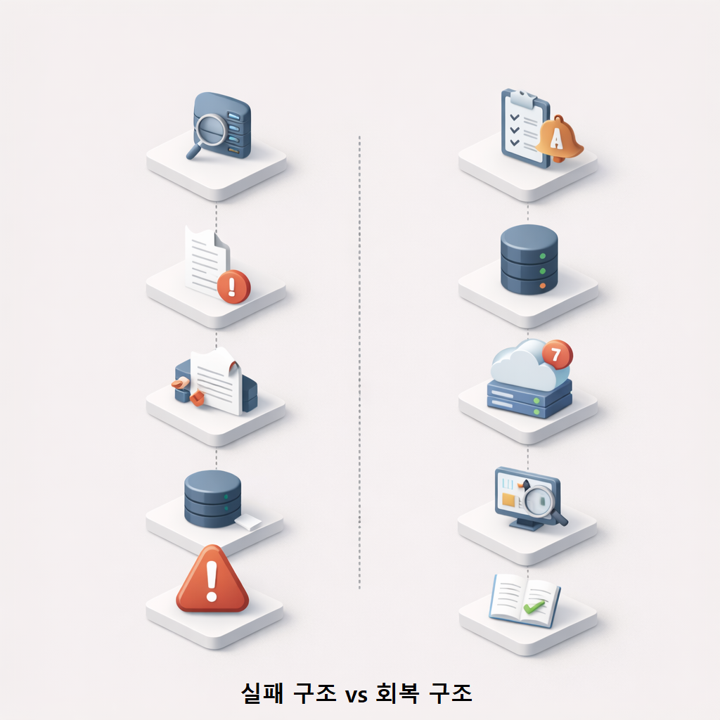 실패 구조 vs 회복 구조 1