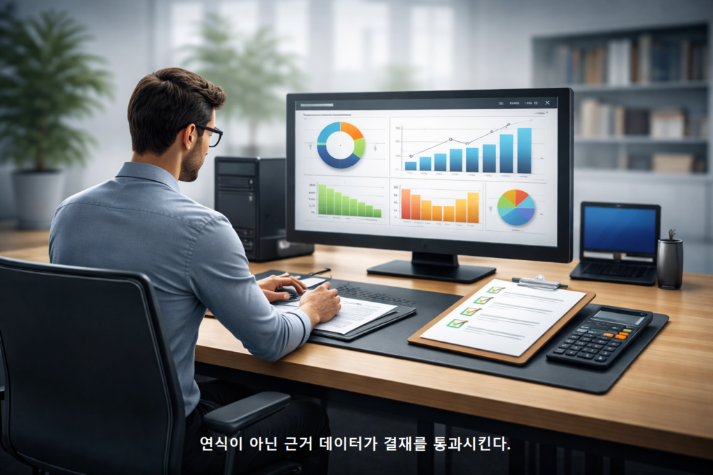 연식이 아닌 근거 데이터가 결재를 통과시킨다 1