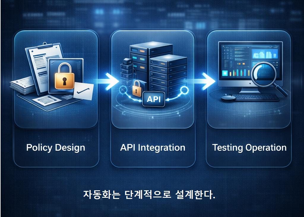 자동화는 단계적으로 설계한다 1