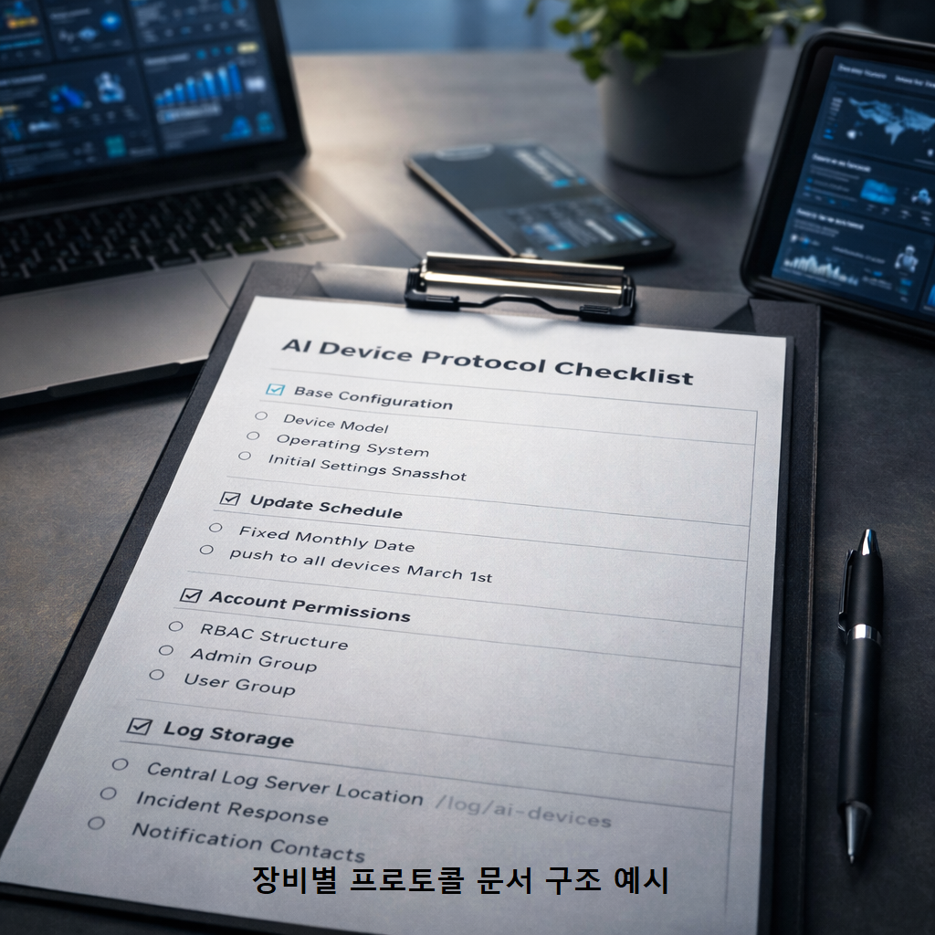 장비별 프로토콜 문서 구조 예시 1