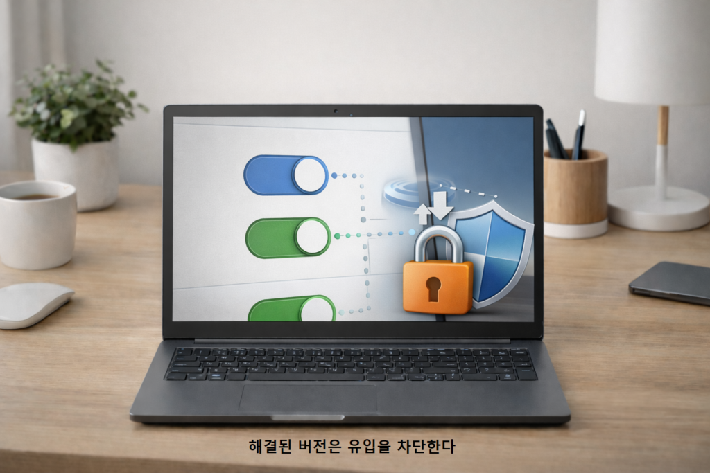 해결된 버전은 유입을 차단한다 1