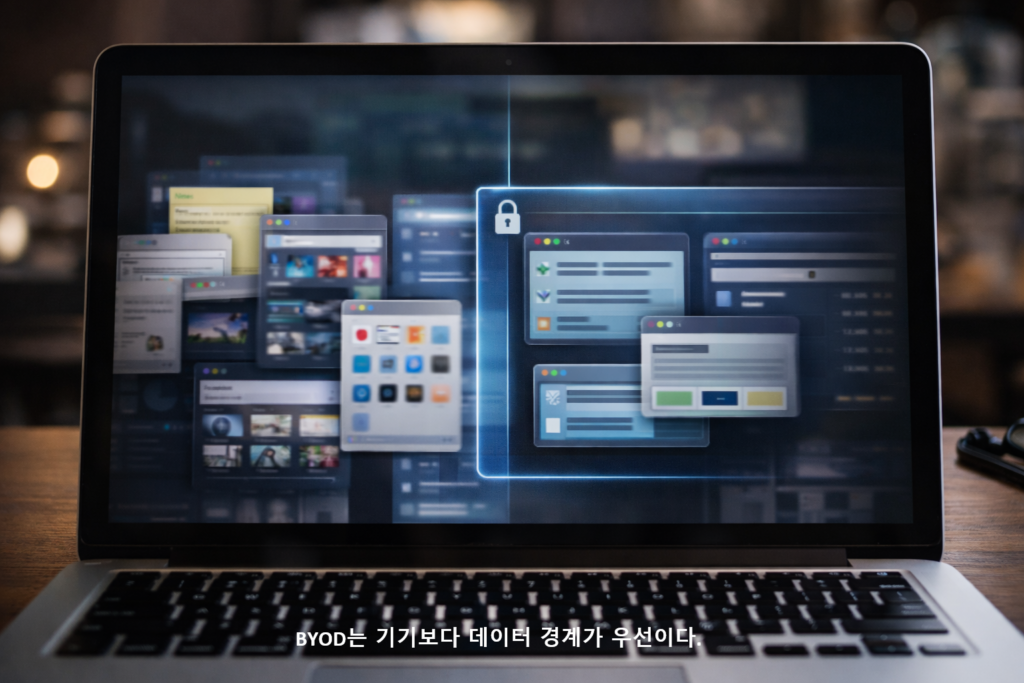 BYOD는 기기보다 데이터 경계가 우선이다