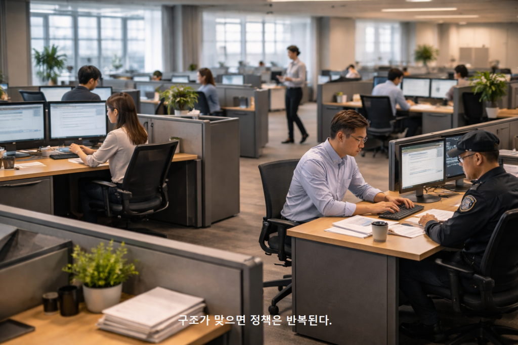 구조가 맞으면 정책은 반복된다