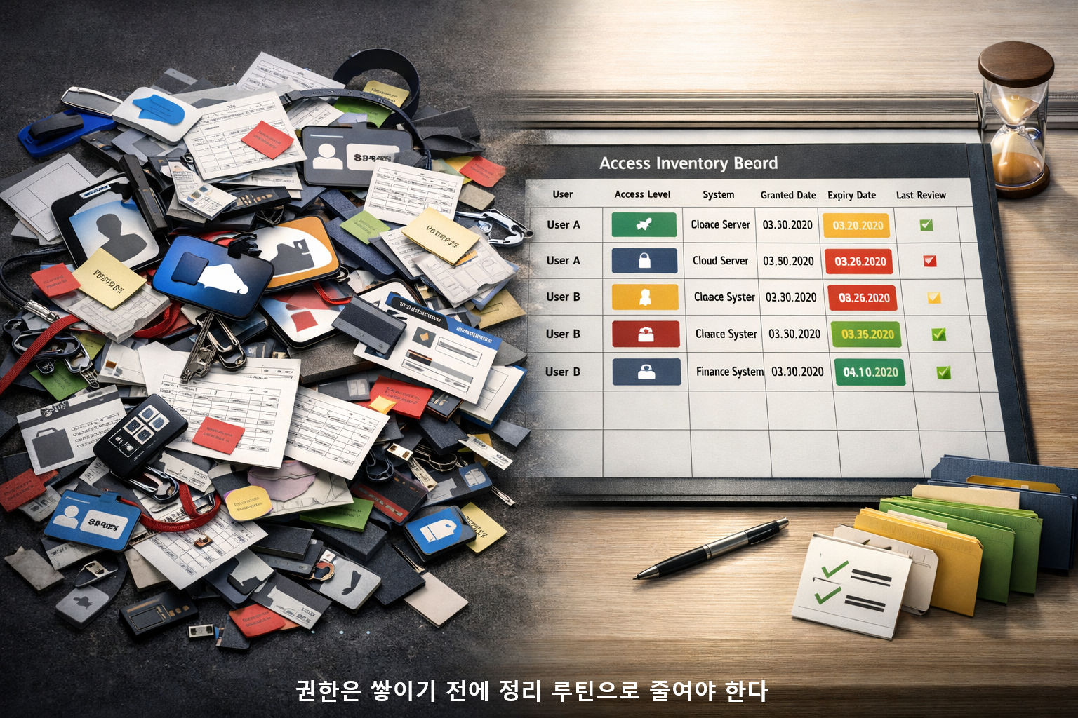 권한은 쌓이기 전에 정리 루틴으로 줄여야 한다