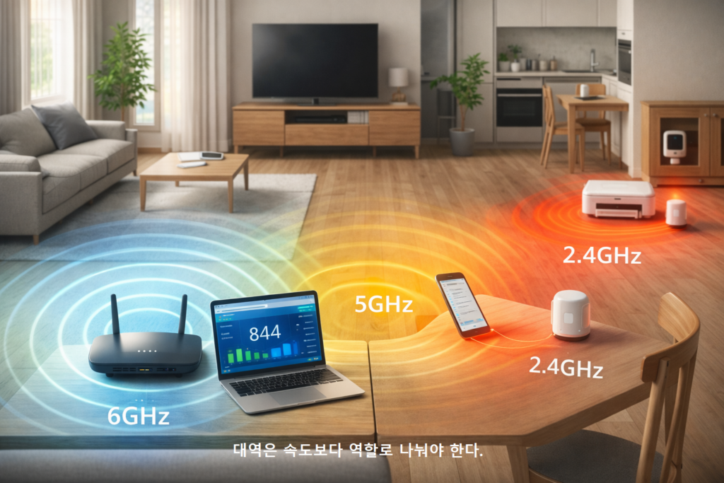 대역은 속도보다 역할로 나눠야 한다