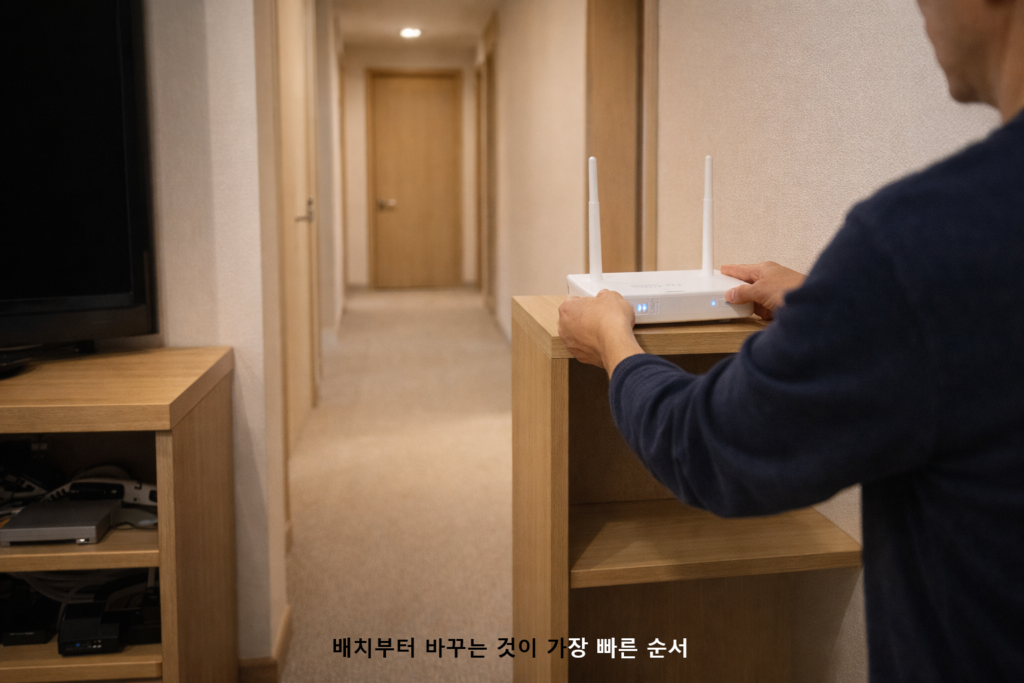 배치부터 바꾸는 것이 가장 빠른 순서