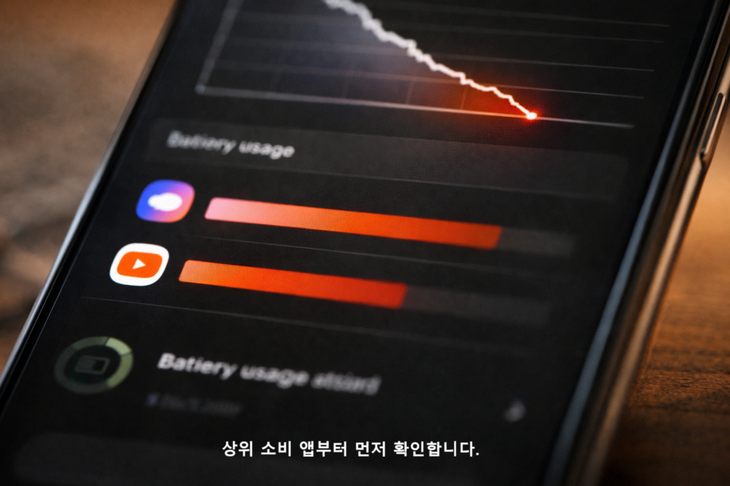 상위 소비 앱부터 먼저 확인합니다