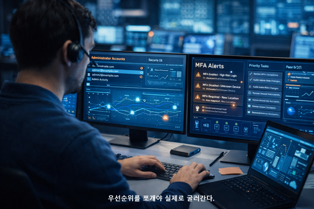 우선순위를 쪼개야 실제로 굴러간다