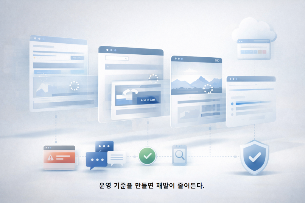 운영 기준을 만들면 재발이 줄어든다