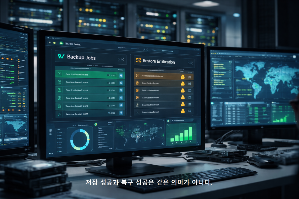 저장 성공과 복구 성공은 같은 의미가 아니다 1