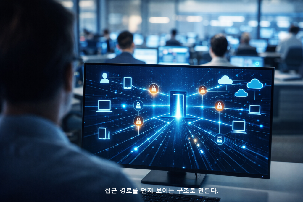 접근 경로를 먼저 보이는 구조로 만든다 1