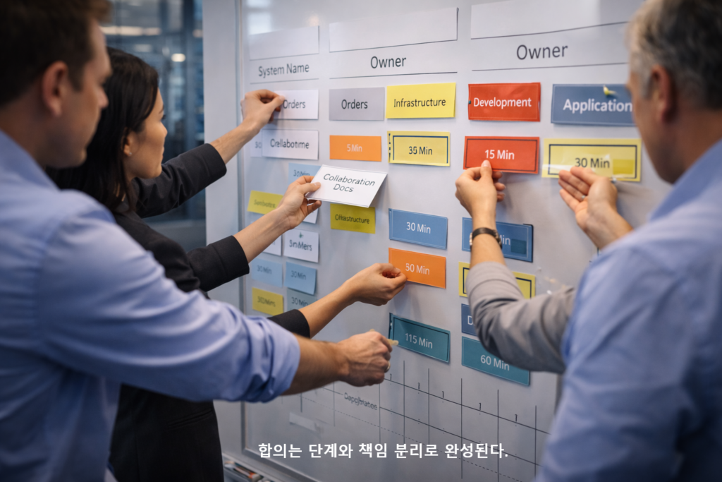 합의는 단계와 책임 분리로 완성된다 1