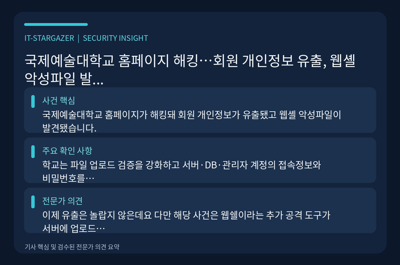 기사 핵심 및 전문가 의견 시각화